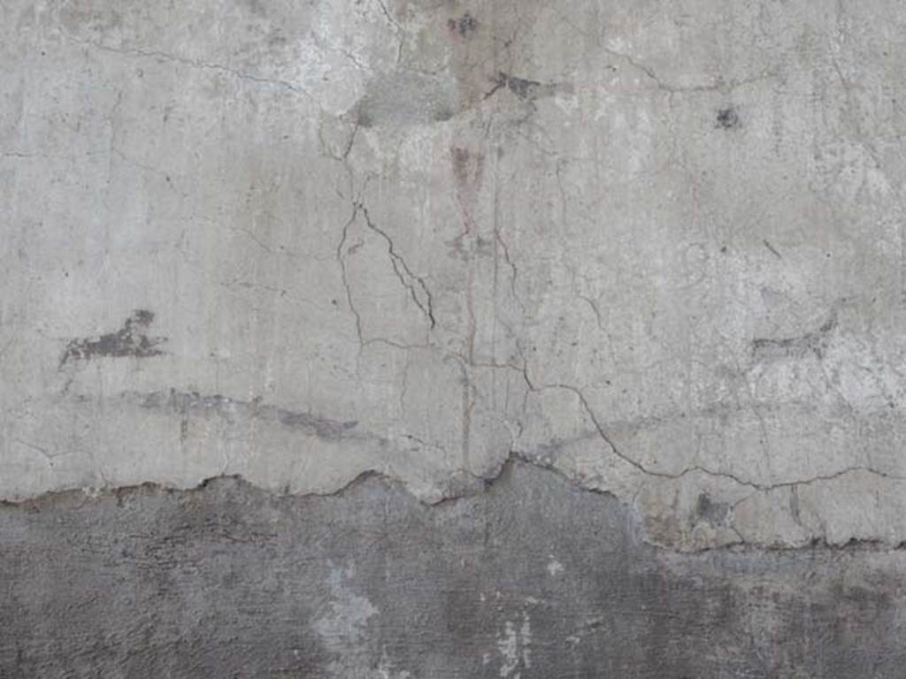 IV.21, Herculaneum. May 2018. Room 24, detail of painted decoration from upper south wall of atrium.
Photo courtesy of Buzz Ferebee.